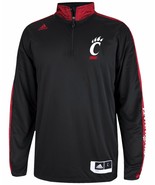 Cincinnati Bearcats On Court Long Sleeve Shooting Shirt jacket Adidas NW... - £41.35 GBP