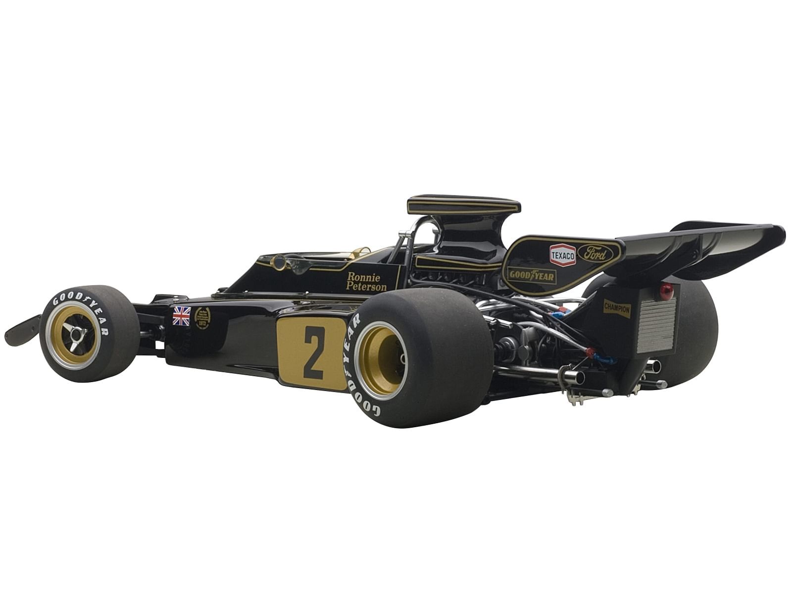 Lotus 72E 1973 Ronnie Peterson #2 1/18 Model Car by Autoart - £156.63 GBP