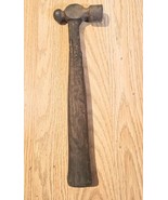 Vintage Ball Peen Hammer  Wood Handle 12 Inch Long - $281.56 MXN