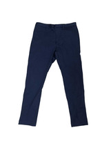 DIESEL Mens Chino Trousers Elegant Stylish Casual Navy Blue Size 32W 00SKZN - $75.49