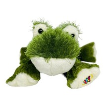Ganz Webkinz Lil’ Kinz Frog HS001 Stuffed Animal Plush NO Code Green Cream 8” - £8.78 GBP