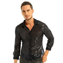 Casual Slim Fit Shiny Dress Shirt - £18.05 GBP+