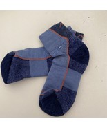 NWOT Mens Blue Ankle Socks ColorBlock One Size - £8.86 GBP