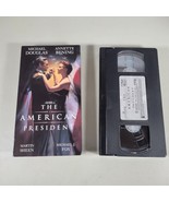 The American President VHS Movie Michael Douglas Annette Bening Martin S... - $9.97