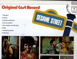 Sesame Street Original Cast Record Big Bird Gordon Oscar Ernie And Bert Bob 1970 - $4.80