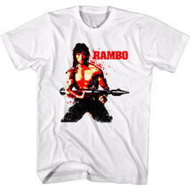 Rambo Rocket Launcher Movie Poster Men&#39;s T Shirt Action Hero Soldier - $24.50+