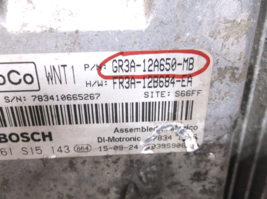 15-16 FORD MUSTANG 2.3L  TURBO AUTOMATIC    / ENGINE COMPUTER.ECU image 3