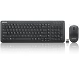 Lenovo 300 Wireless Combo Keyboard and Mouse, 2.4 GHz Nano USB-A Receive... - $37.38