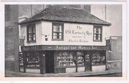 United Kingdom UK Postcard London The Old Curiosity Shop Dickens  - $3.61