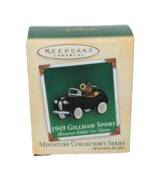 Hallmark Keepsake Ornament Miniature 1949 Gillham Sport Car Christmas 2004 - $270.12 MXN
