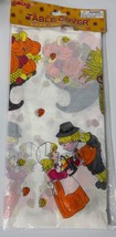Vintage Thanksgiving Plastic Table Cover 54&quot; X 72&quot; - $128.60 MXN
