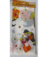Vintage Thanksgiving Plastic Table Cover 54&quot; X 72&quot; - $128.42 MXN