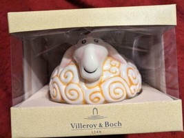 Villeroy Boch Happy Farm Sheep Covered Dish Butter Trinket Lidded Bowl I... - $29.69