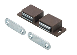 Everbilt 2x6 lbs. Magnetic Catch with Counter Plates, Brown (1-Pack) - $5.95