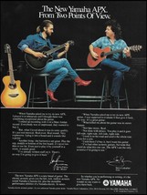 1987 Yamaha APX acoustic guitar ad Mr. Mister Steve Farris Toto Steve Lukather - £3.38 GBP