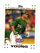 2007 Topps Opening Day #188 Delmon Young Tampa Bay Devil Rays - £1.28 GBP