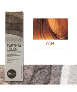 EARTHIA COLOR Clean Vegan Hair Color by BBCOS (7/34- golden copper blonde)  - $479.86 MXN