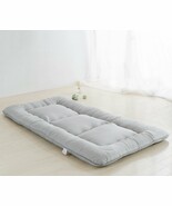 Colorful Mart Light Grey Futon Tatami Mat Japanese Futon Mattress Sleepi... - £101.26 GBP+