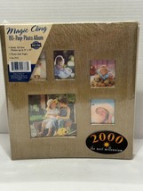 Magic Cling 80-Page Photo album Holds All Size Photos up to 8X10 PVC Free - £9.85 GBP