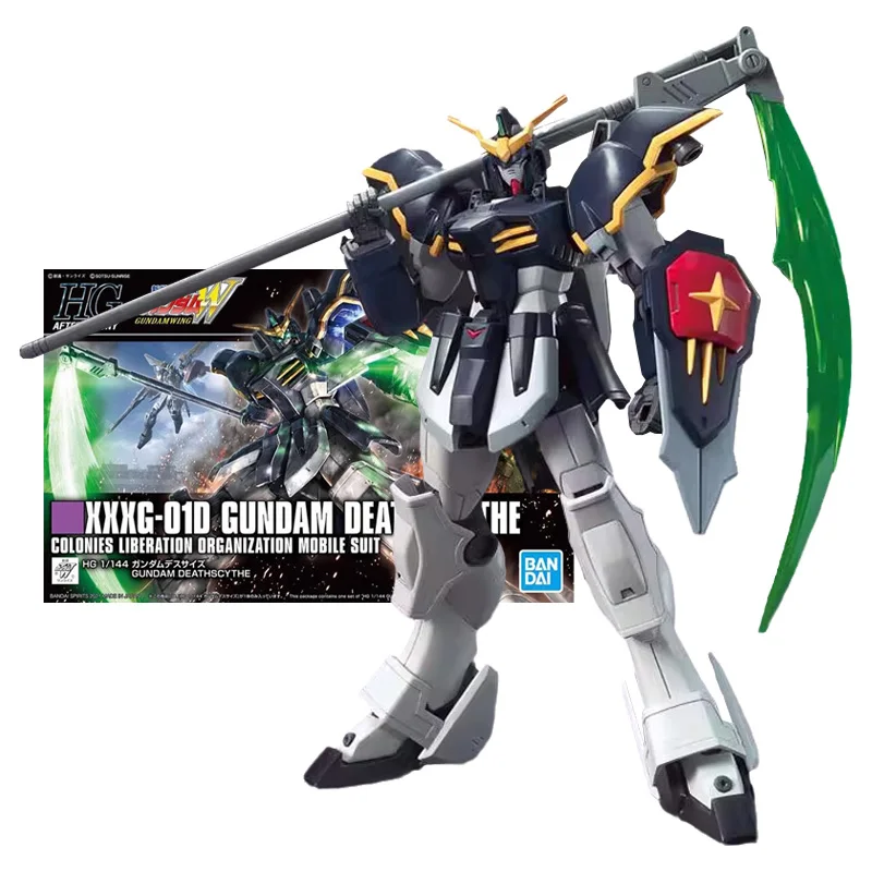 Bandai Genuine Figure Gundam Anime Figure HGUC 1/144 XXXG-01D Gundam Deathscythe - £43.27 GBP