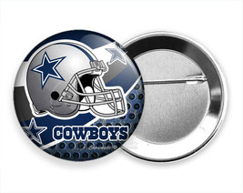☆ Dallas Cowboys Texas Football Team New Pin Pinback Button Sports Fan Gift Idea - £10.78 GBP+
