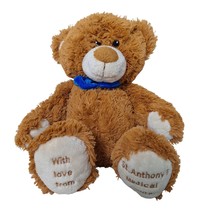 Steven Smith St. Anthony&#39;s Medical Center Brown Bear Plush Stuffed Anima... - £18.92 GBP