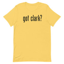 CAITLIN CLARK T-SHIRT got clark? Women&#39;s College Basketball Yellow &amp; Bla... - £14.34 GBP+