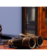 Brass Binoculars with Leather Overlay - $60.00