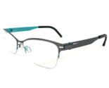 OVVO OPTICS Eyeglasses Frames 3754 c 85/326 Grey Teal Blue Cat Eye 53-17... - $205.96