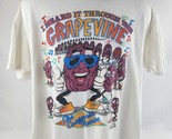 Vintage 1987 I Heard It Through The Grapevine California Raisins T-Shirt... - £29.27 GBP