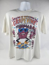 Vintage 1987 I Heard It Through The Grapevine California Raisins T-Shirt... - £29.27 GBP