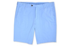 Brooks Brothers Men&#39;s Open Blue Flat Front Garment Dye Chino Shorts 40W ... - $741.86 MXN