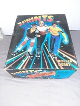 VTG Black Sprints Roller Derby Roller Skates Kids Size 4 Boys/Girls Mode... - $554.45 MXN