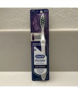 Oral-B Pulsar Whitening Soft Bristled Battery Operated Toothbrush, Purple - $15.45 CAD