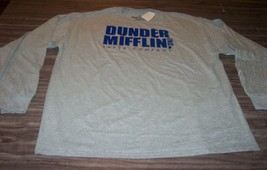 The Office Dunder Mifflin Paper Company Long Sleeve T-Shirt 2XL Xxl New w/ Tag - £19.56 GBP