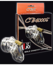 CB-6000S 2 1/2&quot; Cock Cage &amp; Lock Set - Clear - $179.98