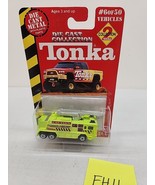 2000 Maisto Tonka Crash Tender Airport Emergency Hasbro Sealed NIB Firet... - £6.05 GBP