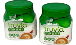 2x Truvia Stevia Leaf Zero Calorie Sweetener Spoonable 9.8 oz Each EXP: ... - $16.99