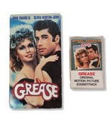 Grease (VHS, 1990) and Cassette (1978) Olivia Newton-John, John Travolta... - $19.10 CAD