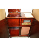 Scott Radio 510 Baby Phantom 6L6 Tube Amp AM Radio Turntable Console ~St... - $1,234.80 CAD