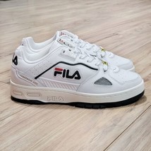 Fila Teratach 600 Low Mens Size 7.5 Leather Shoes White Dark Green - £43.51 GBP