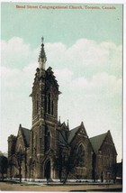 Ontario Postcard Toronto Bond Street Congregational Church Valentine - £3.08 GBP