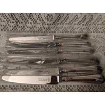 6 Bead Silverplate Sheffield England Butter Knives EPNS Cooper Ludlam!! - $370.44 MXN