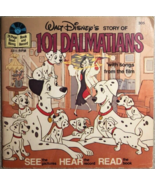 101 DALMATIONS (1982) Disneyland softcover book with 33-1/3 RPM record - $20.73 CAD
