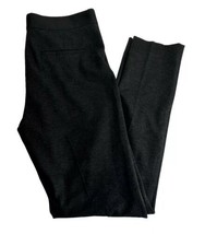 EVERLANE Gray Skinny Ponte Stretch Single Pleat Side Zip Legging Pants S... - $24.73