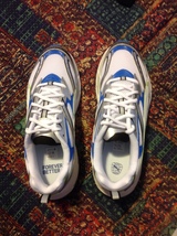 Puma Men&#39;s Morphic White &amp; Blue Sneakers - Size: 11.5 - New in Box - $90.00