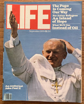 September 1979 Life Magazine –Pope John Paul II, Evita, MOMA, Dali Lama - £11.86 GBP