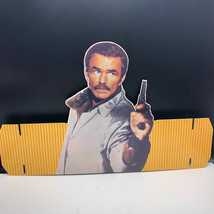 VINTAGE CARDBOARD HAT sign retro advertising Burt Reynolds Heat Stick Ga... - $49.45