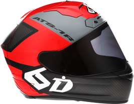 6D Adult Street ATS-1R Wyman Helmet Red/Gray 2XL - £634.33 GBP