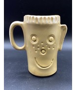 Jean Ellsworth People Lover Tall Smiley Face Mug Pacific Stoneware Vintage - €26,95 EUR